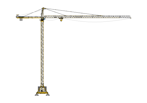 POTAIN MD 509 M20 Cranes with 0-50 HP Range & Has Cranes Type